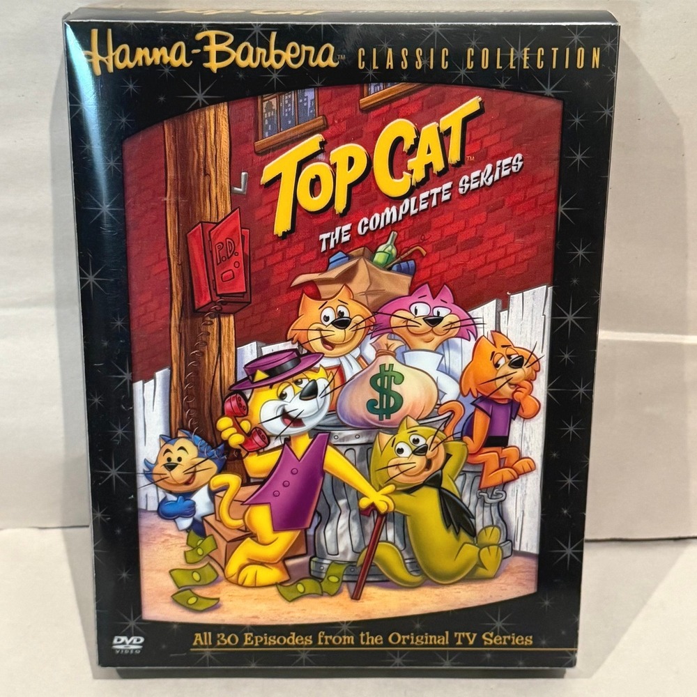 Top Cat: The Complete Series DVD Hanna-Barbera Classic Collection 4-Disc NR